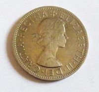 Лот: 21546733. Фото: 2. Великобритания 1/2 кроны 1961. Монеты
