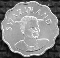 Лот: 5939836. Фото: 2. Свазиленд 5 центов 2007г - АНЦ... Монеты