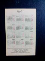 Лот: 6072050. Фото: 2. Календарик СССР 1990г Кумуш Раззакова... Открытки, билеты и др.