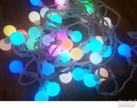Лот: 18365177. Фото: 2. Гирлянда 40 LED Матовые шарики... Новый год!