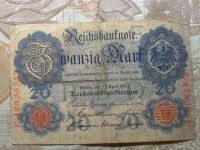 Лот: 16835537. Фото: 2. 20 марок 1910 года Германия. Банкноты