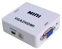 Лот: 6028845. Фото: 3. (VGA2HDMI) VGA + Audio to HDMI... Бытовая техника