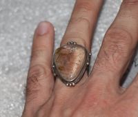 Лот: 20724911. Фото: 3. Шикарное авторское кольцо с натуральным... Красноярск