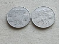 Лот: 19311515. Фото: 5. Монета 20 цент Зимбабве 1997...