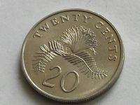 Лот: 7766489. Фото: 5. Монета 20 цент Сингапур 1997 герб...