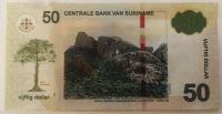 Лот: 22029183. Фото: 2. Суринам 50 долларов 2020 ПРЕСС. Банкноты
