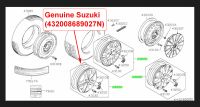 Лот: 16188834. Фото: 15. Оригинальные диски Suzuki SX-4...