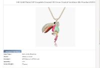 Лот: 3701782. Фото: 2. подвеска с цепочкой 14K Gold Plated... Ювелирные изделия, бижутерия, часы