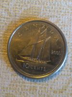 Лот: 18879143. Фото: 2. Канада 10 центов 2005 -P-. Монеты