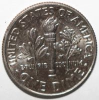 Лот: 11602827. Фото: 2. 1 дайм (10 центов) 2010 год. США... Монеты