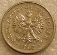 Лот: 9449315. Фото: 2. 10 гроши 1992 Польша. Монеты