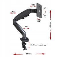 Лот: 7175229. Фото: 8. Кронштейн для монитора 17"-30...