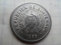 Лот: 21235099. Фото: 2. Гватемала 10 сентаво 1995. Монеты