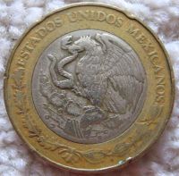 Лот: 9515845. Фото: 2. 10 песо 1998 Мексика (508). Монеты