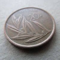 Лот: 10842356. Фото: 2. Монета 20 франк Бельгия 1982 фламандская... Монеты