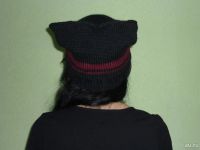 Лот: 2587710. Фото: 2. шапка-кошка (шапка с кошачьими... Женская одежда