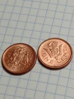 Лот: 19640461. Фото: 2. 1 цент 2011 г. Барбадос. Отличная. Монеты