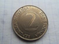 Лот: 21171381. Фото: 2. Словения 2 толара 2000. Монеты