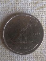 Лот: 18879042. Фото: 2. Канада 10 центов 1972. Монеты
