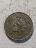 Лот: 16496802. Фото: 2. Уганда 50 центов, 1976. Монеты