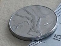 Лот: 19857144. Фото: 3. Монета 50 лир Италия 1978 кузнец... Коллекционирование, моделизм