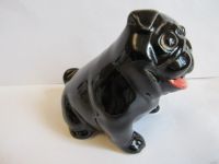 Лот: 18564592. Фото: 2. Мопс собака черный статуэтка авторская... Антиквариат