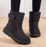 Лот: 18598252. Фото: 2. ⛄ Дутики женские чёрные нескользящие... Женская обувь