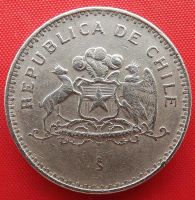 Лот: 3215043. Фото: 2. (№3076) 100 песо 1991 (Чили). Монеты