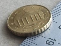 Лот: 15323320. Фото: 3. Монета 10 евроцент Германия 2002... Коллекционирование, моделизм