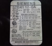 Лот: 22156270. Фото: 2. Контактор магнитный Siemens 3TB41... Электрооборудование