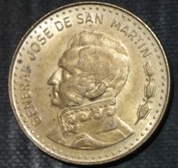Лот: 14169509. Фото: 2. Экзотика с рубля (19137) Аргентина. Монеты