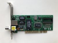 Лот: 20775042. Фото: 2. Сетевая карта PCI 10Mbits (BNC... Сетевые устройства