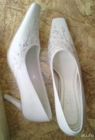 Лот: 9128785. Фото: 2. Туфли свадебные, белые, 35размер... Женская обувь