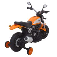 Лот: 21315917. Фото: 3. Детский мотоцикл Qike Чоппер оранжевый... Электротранспорт