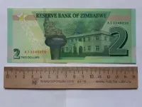 Лот: 20230711. Фото: 2. Зимбабве 2 доллара 2019 год (люкс... Банкноты
