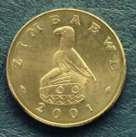 Лот: 8403485. Фото: 2. Зимбабве 2 доллара 2001г, 2002г... Монеты