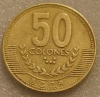 Лот: 7802837. Фото: 2. 50 колон 1999 Коста-Рика. Монеты