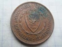 Лот: 21173503. Фото: 2. Кипр 5 милей 1980. Монеты