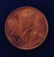 Лот: 19678274. Фото: 2. Австралия 1 пенни 1919 Георг V... Монеты