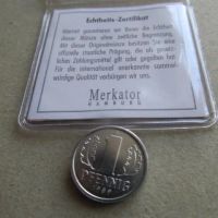 Лот: 20869438. Фото: 2. Монета 1 один пфенниг ГДР Восточная... Монеты