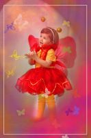 Лот: 4872746. Фото: 2. новогодний детский костюм бабочки... Одежда и аксессуары