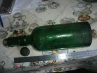 Лот: 18225115. Фото: 6. Бутылка зелёного стекла Ром Негро...