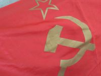 Лот: 17574265. Фото: 2. Флаг СССР односторонний тонкий. Сувениры, подарки