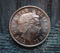 Лот: 870330. Фото: 2. Символическое обозначение Гибралтара... Монеты