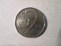 Лот: 14085809. Фото: 2. 2 кроны 1993 Чехия. Монеты
