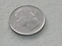 Лот: 18988989. Фото: 2. Монета 1 один франк Бельгия 1975... Монеты