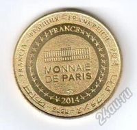 Лот: 5889725. Фото: 2. Франция 2014 жетон медаль Шантийи. Значки, медали, жетоны