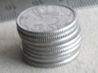 Лот: 17906925. Фото: 5. Монета 25 цент Нидерланды 1966...