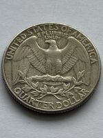 Лот: 21424493. Фото: 2. Монета 25 центов США 1989г D. Монеты