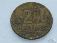 Лот: 8643473. Фото: 2. Монета 20 сентимо Перу 1993 экзотика. Монеты